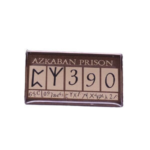 Azkaban Prison Harry Potter Azkaban Prison Badge Enamel Pins 115